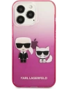 Hurtownia GSM - Etui Karl Lagerfeld KLHCP13XTGKCP Apple iPhone 13 Pro Max hardcase růžový/pink Gradient Ikonik Karl & Choupette - KLD942PNK - {ean13} - Hurt
