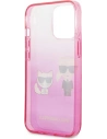 Hurtownia GSM - Etui Karl Lagerfeld KLHCP13XTGKCP Apple iPhone 13 Pro Max hardcase różowy/pink Gradient Ikonik Karl & Choupette - KLD942PNK - {ean13} - Hurt