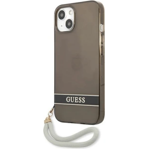 Hurtownia GSM - Case Guess GUHCP13SHTSGSK Apple iPhone 13 mini schwarz/black hardcase Translucent Stap - GUE1720BLK - {ean13} - Hurt