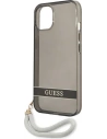 Hurtownia GSM - Etui Guess GUHCP13SHTSGSK Apple iPhone 13 mini czarny/black hardcase Translucent Stap - GUE1720BLK - {ean13} - Hurt
