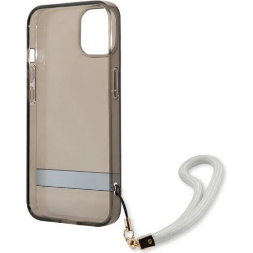 Etui Guess GUHCP13SHTSGSK Apple iPhone 13 mini czarny/black hardcase Translucent Stap