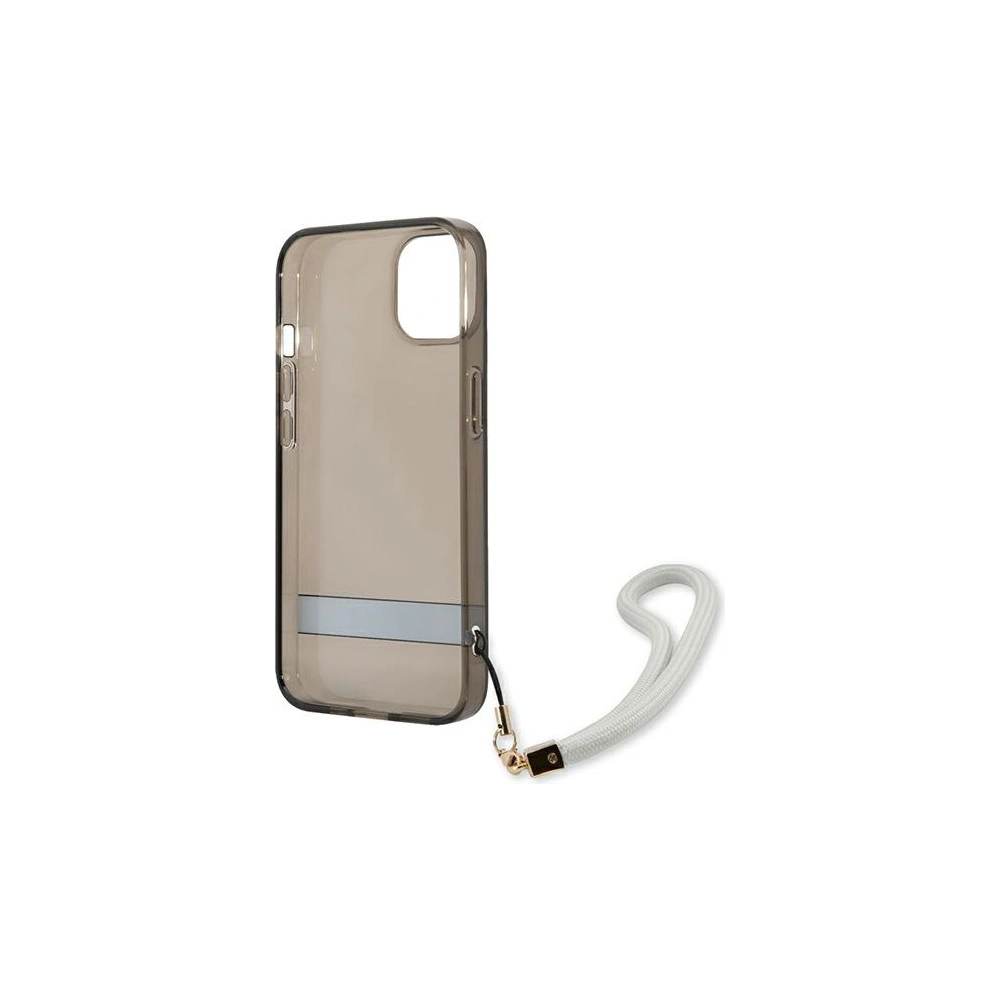 Hurtownia GSM - Etui Guess GUHCP13SHTSGSK Apple iPhone 13 mini czarny/black hardcase Translucent Stap - GUE1720BLK - {ean13} - Hurt