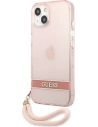 Hurtownia GSM - Etui Guess GUHCP13SHTSGSP Apple iPhone 13 mini różowy/pink hardcase Translucent Stap - GUE1721PNK - {ean13} - Hurt