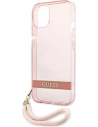 Hurtownia GSM - Etui Guess GUHCP13SHTSGSP Apple iPhone 13 mini różowy/pink hardcase Translucent Stap - GUE1721PNK - {ean13} - Hurt