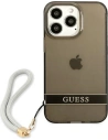 Hurtownia GSM - Etui Guess GUHCP13XHTSGSK Apple iPhone 13 Pro Max czarny/black hardcase Translucent Stap - GUE1723BLK - {ean13} - Hurt