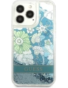 Hurtownia GSM - Etui Guess GUHCP13XLFLSN Apple iPhone 13 Pro Max zielony/green hardcase Flower Liquid Glitter - GUE1725GRN - {ean13} - Hurt