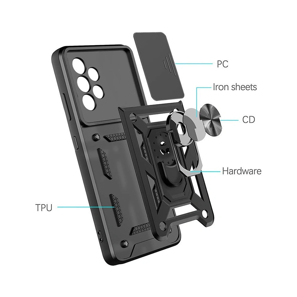 Hurtownia GSM - Etui Tech-Protect CamShield Pro Samsung Galaxy M53 5G černé - THP1033BLK - {ean13} - Hurt