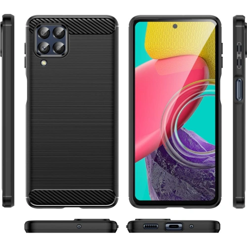 Etui Tech-Protect TPUCarbon Samsung Galaxy M53 5G Black