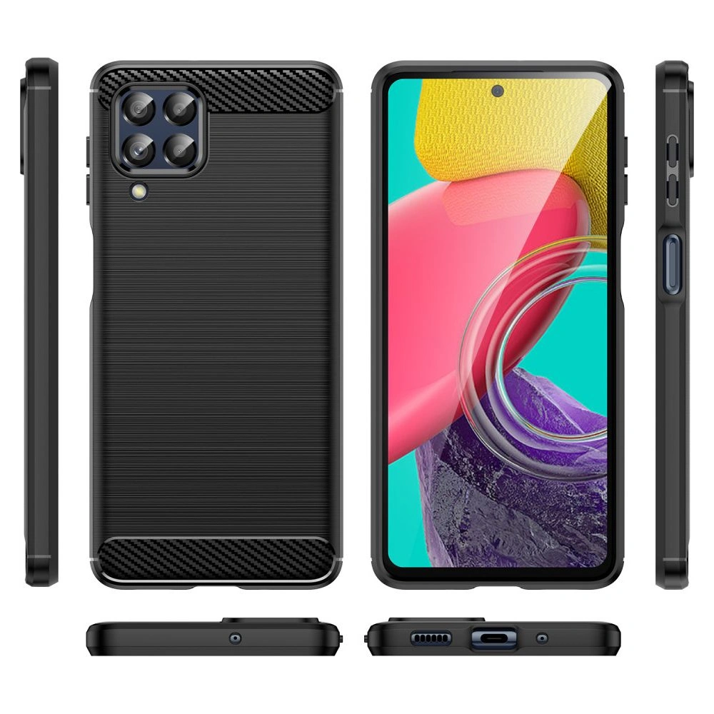 Hurtownia GSM - Etui Tech-Protect TPUCarbon Samsung Galaxy M53 5G Černá - THP1034BLK - {ean13} - Hurt