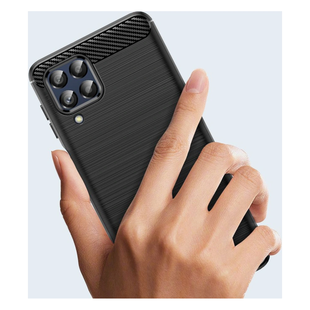 Hurtownia GSM - Etui Tech-Protect TPUCarbon Samsung Galaxy M53 5G Black - THP1034BLK - {ean13} - Hurt
