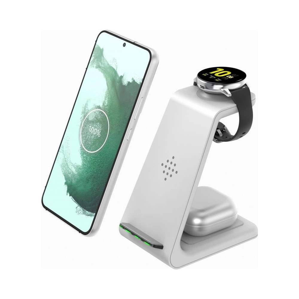 Hurtownia GSM - Bezdrátová nabíječka Tech-Protect A7 3in1 Wireless Charger Bílá - THP1037WHT - {ean13} - Hurt