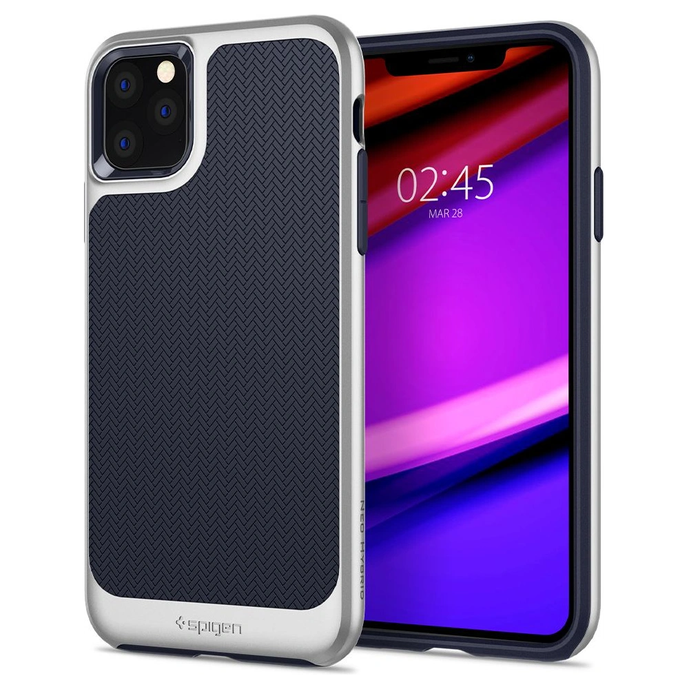 Hurtownia GSM - Etui Spigen Neo Hybrid Apple iPhone 11 Pro Max Arctic Silver - SPN2247ARCSLV - {ean13} - Hurt