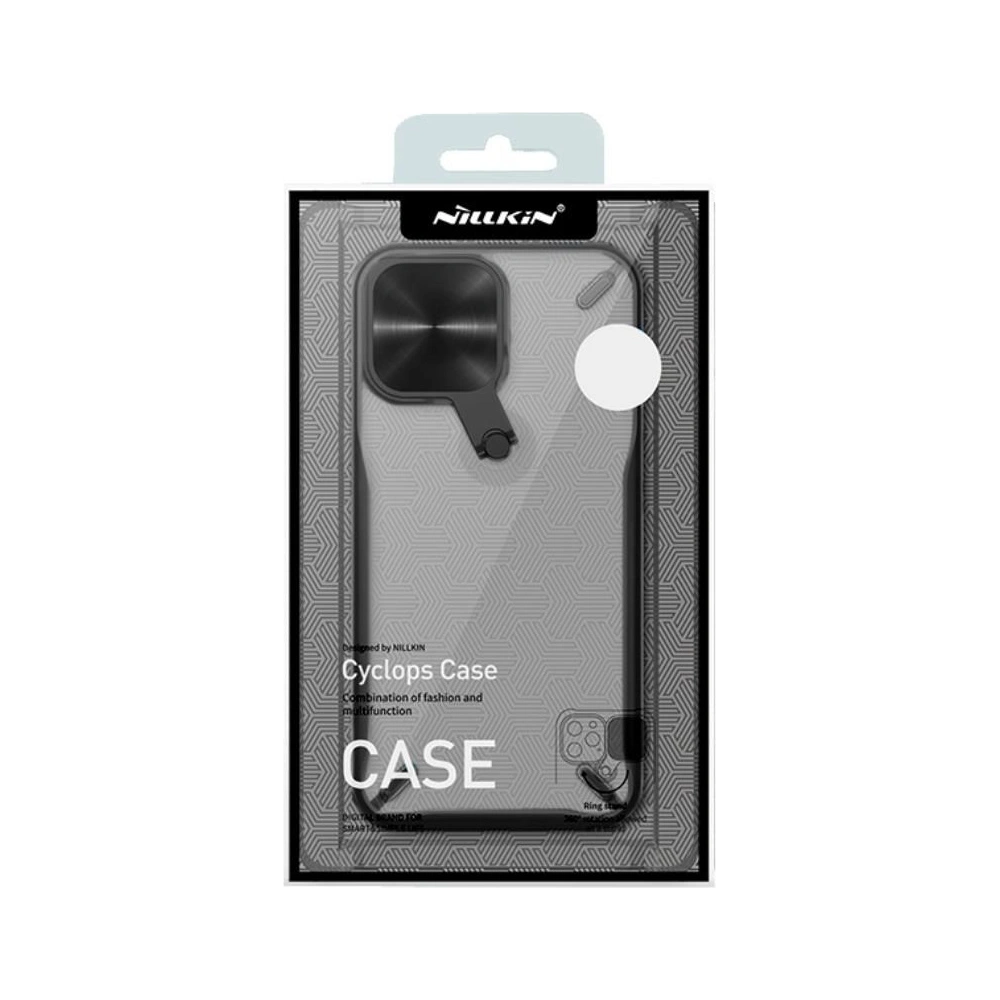 Hurtownia GSM - Etui Nillkin Cyclops Apple iPhone 12/12 Pro Black - NLK371BLK - {ean13} - Hurt