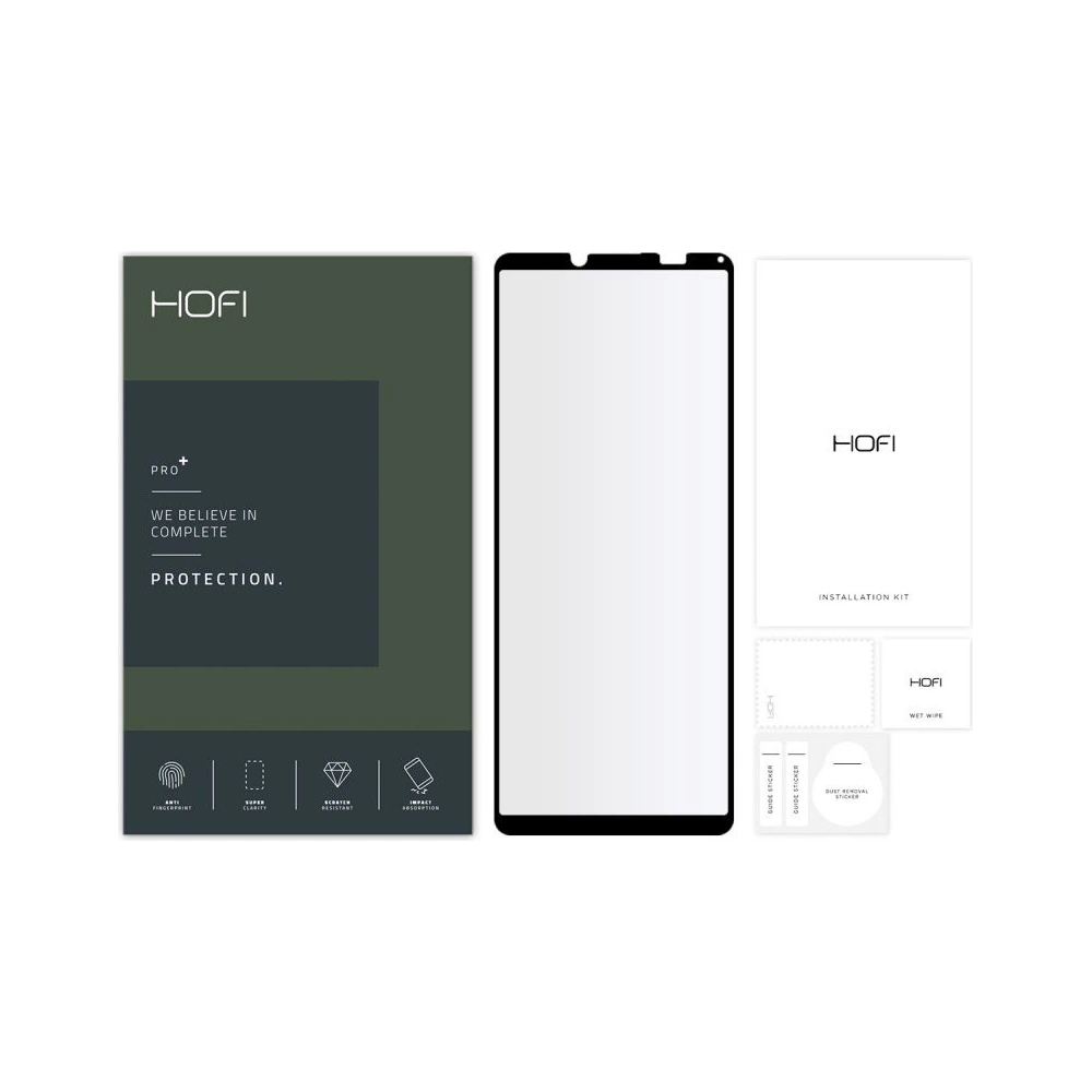 Hurtownia GSM - Sklo tvrzené Hofi Glass Pro+ Sony Xperia 10 IV Černé - HOFI229BLK - {ean13} - Hurt