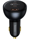 Baseus Qualcomm Car Charger USB, 2x USB-C, 160W (gray)