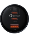 Wholesale Baseus Qualcomm Car Charger USB, 2x USB-C, 160W (gray) - BSU3243GRY - {ean13} - Hurt