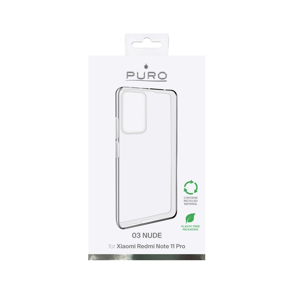 Hurtownia GSM - Etui PURO 0.3 Nude Redmi Note 11 Pro LTE/5G (průhledné) - PUR575CL - {ean13} - Hurt