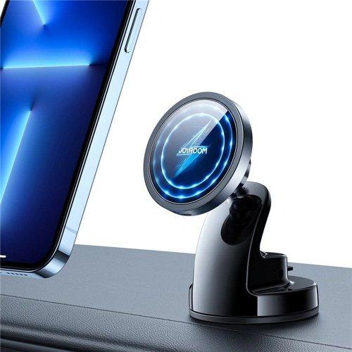 Uchwyt samochodowy z ładowarką indukcyjną Joyroom JR-ZS240 Dashboard Magnetic MagSafe Car Charger 15W Black