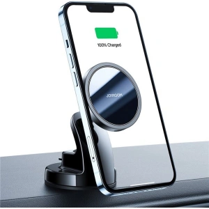 Uchwyt samochodowy z ładowarką indukcyjną Joyroom JR-ZS240 Dashboard Magnetic MagSafe Car Charger 15W Black