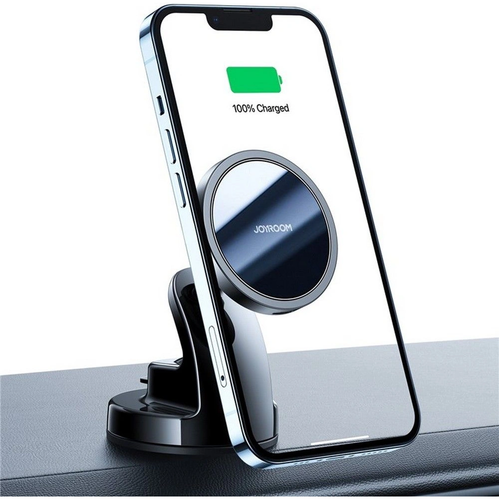 Upevnění do auta s indukční nabíječkou Joyroom JR-ZS240 Dashboard Magnetic MagSafe Car Charger 15W Black