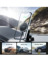 Hurtownia GSM - Uchwyt samochodowy z ładowarką indukcyjną Joyroom JR-ZS240 Dashboard Magnetic MagSafe Car Charger 15W Black - JYR090BLK - {ean13} - Hurt