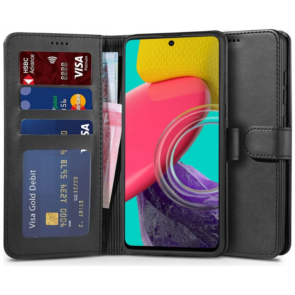 Wholesale Tech-Protect Wallet Samsung Galaxy M53 5G Black - THP1043BLK - {ean13} - Hurt