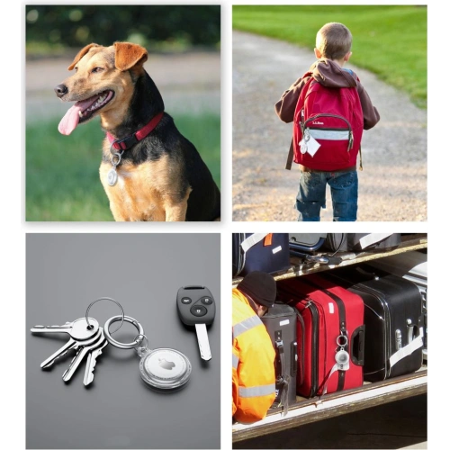 Etui Tech-Protect Icon Apple AirTag Clear