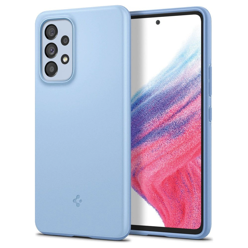 Hurtownia GSM - Etui Spigen Thin Fit Samsung Galaxy A53 5G Krémově modrá - SPN2249CREBLU - {ean13} - Hurt