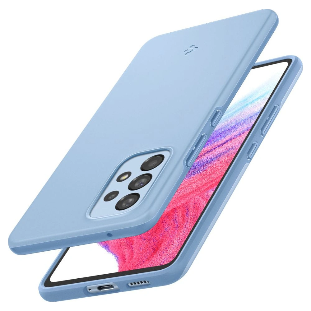 Hurtownia GSM - Etui Spigen Thin Fit Samsung Galaxy A53 5G Krémově modrá - SPN2249CREBLU - {ean13} - Hurt