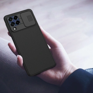 Hurtownia GSM - Case Nillkin Camshield Samsung Galaxy M53 5G Schwarz - NLK382BLK - {ean13} - Hurt