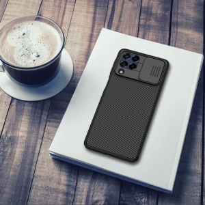 Hurtownia GSM - Case Nillkin Camshield Samsung Galaxy M53 5G Schwarz - NLK382BLK - {ean13} - Hurt