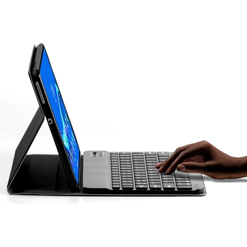 Etui z klawiaturą Tech-Protect Smartcase Lenovo Tab M10 10.1 2nd Gen Black