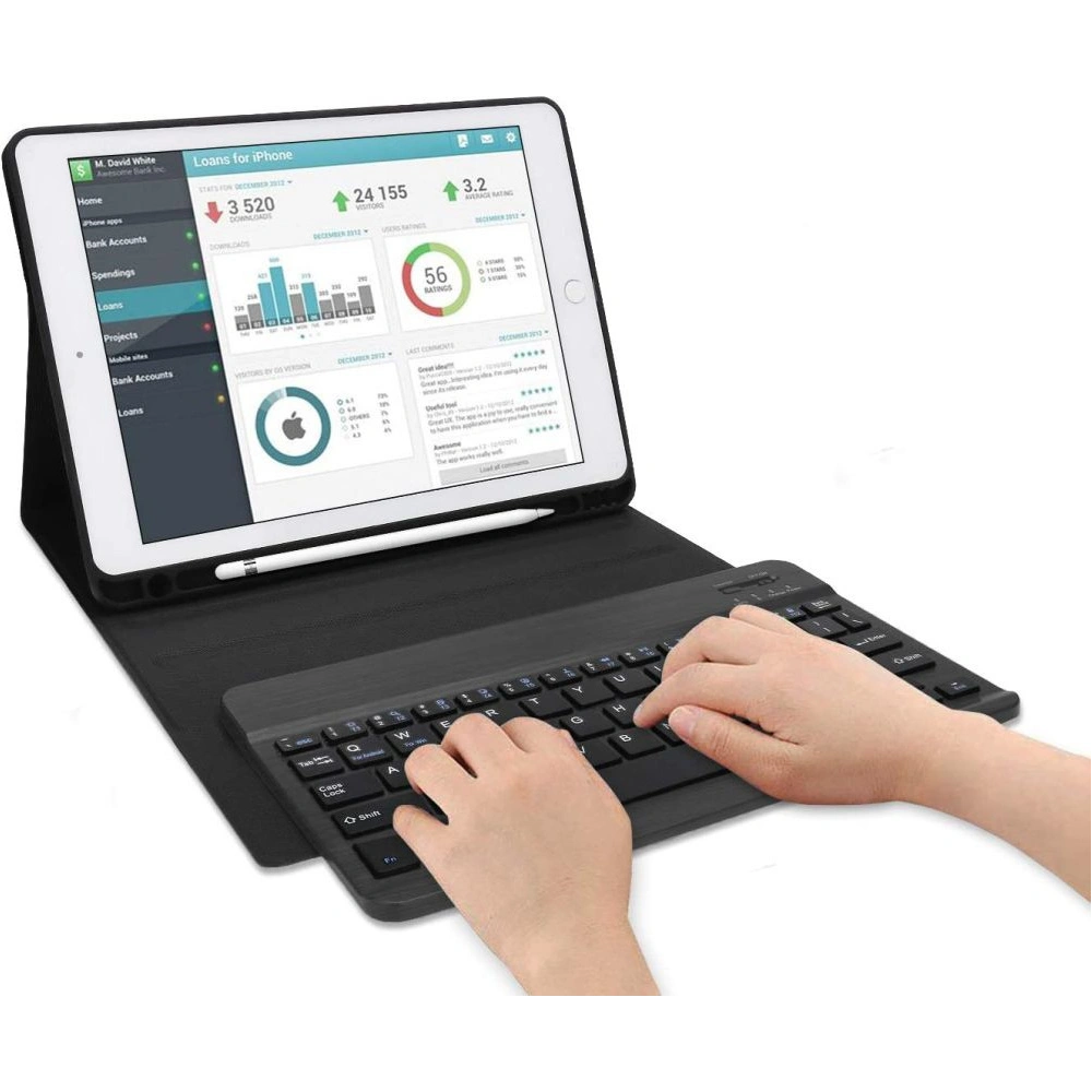 Hurtownia GSM - Etui z klawiaturou Tech-Protect SC Pen Samsung Galaxy Tab A8 10.5 Černá - THP1050BLK - {ean13} - Hurt