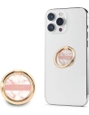 Uchwyt na palec Guess Ring Stand GURSHCHMAP różowy/pink Marble