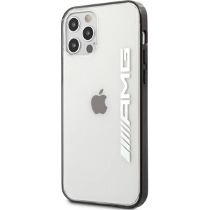 Hurtownia GSM - Etui Mercedes AMG AMHCP12LAESLBK Apple iPhone 12 Pro Max transparentní ochranný kryt Metalicky lakovaný - MRS043CL - {ean13} - Hurt