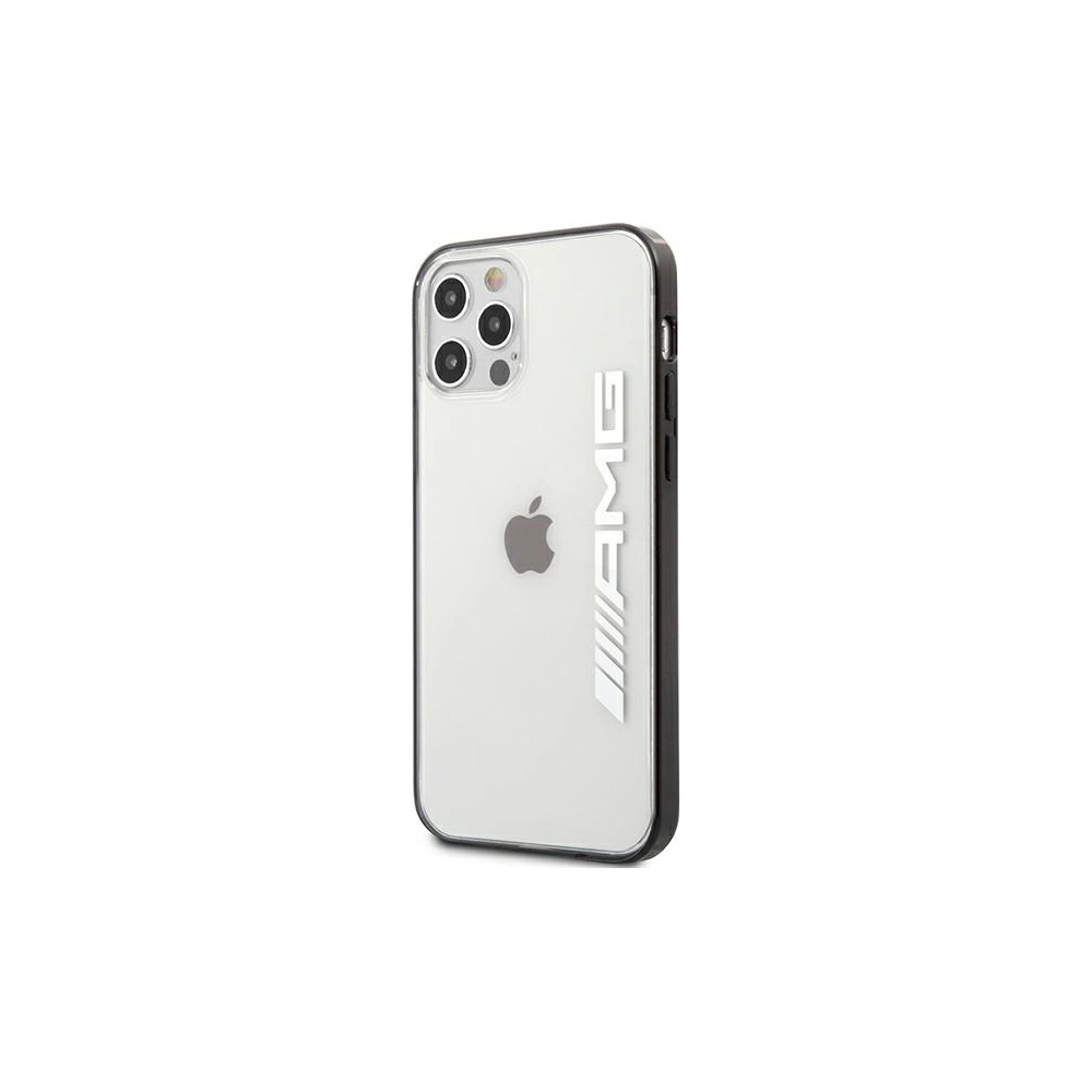 Hurtownia GSM - Etui Mercedes AMG AMHCP12LAESLBK Apple iPhone 12 Pro Max transparentní ochranný kryt Metalicky lakovaný - MRS043CL - {ean13} - Hurt