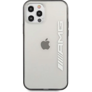 Hurtownia GSM - Etui Mercedes AMG AMHCP12LAESLBK Apple iPhone 12 Pro Max transparentní ochranný kryt Metalicky lakovaný - MRS043CL - {ean13} - Hurt