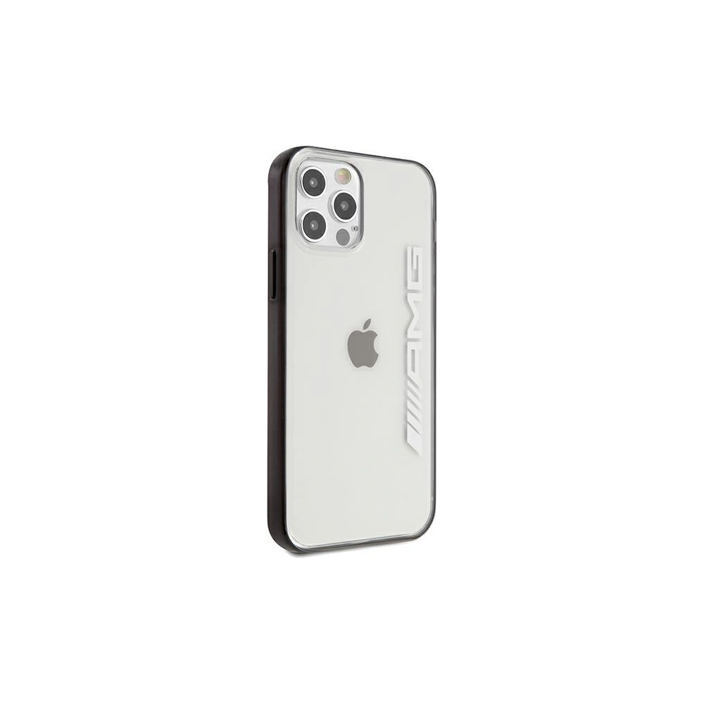 Hurtownia GSM - Etui Mercedes AMG AMHCP12LAESLBK Apple iPhone 12 Pro Max transparentní ochranný kryt Metalicky lakovaný - MRS043CL - {ean13} - Hurt