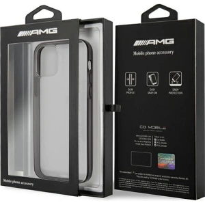 Hurtownia GSM - Etui Mercedes AMG AMHCP12LAESLBK Apple iPhone 12 Pro Max transparentní ochranný kryt Metalicky lakovaný - MRS043CL - {ean13} - Hurt