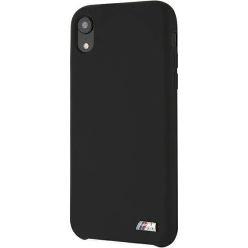 Etui BMW BMHCI61MSILBK Apple iPhone XR czarny/black hardcase Silicone M Collection