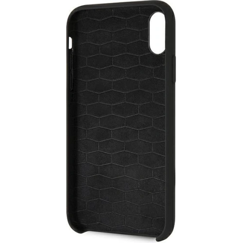 Etui BMW BMHCI61MSILBK Apple iPhone XR czarny/black hardcase Silicone M Collection