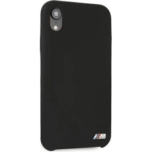 Etui BMW BMHCI61MSILBK Apple iPhone XR czarny/black hardcase Silicone M Collection