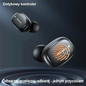 Hurtownia GSM - Słuchawki TWS AWEI T13 Pro Bluetooth 5.1 + stacja dokująca czarny/black - AWEI105BLK - {ean13} - Hurt