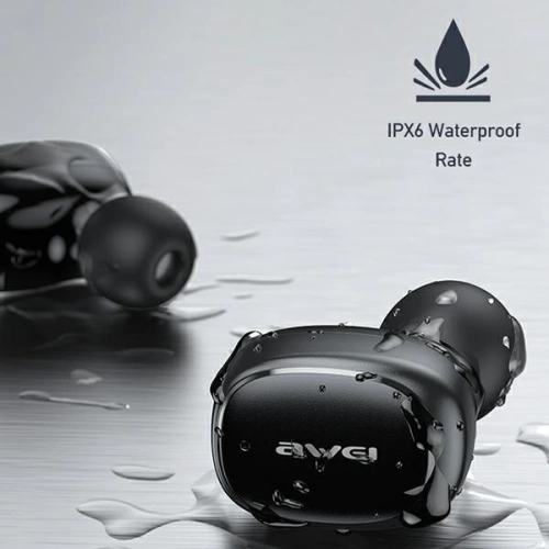 Słuchawki TWS AWEI T13 Pro Bluetooth 5.1 + stacja dokująca czarny/black
