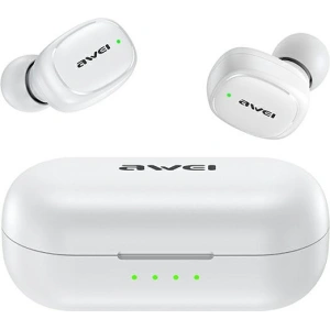 Hurtownia GSM - Słuchawki TWS AWEI T13 Bluetooth 5.1 + stacja dokująca biały/white - AWEI106WHT - {ean13} - Hurt