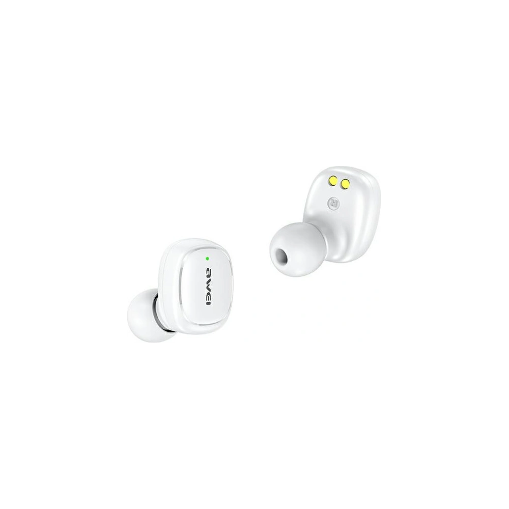 Hurtownia GSM - Sluchátka TWS AWEI T13 Bluetooth 5.1 + dokovací stanice bílá/white - AWEI106WHT - {ean13} - Hurt