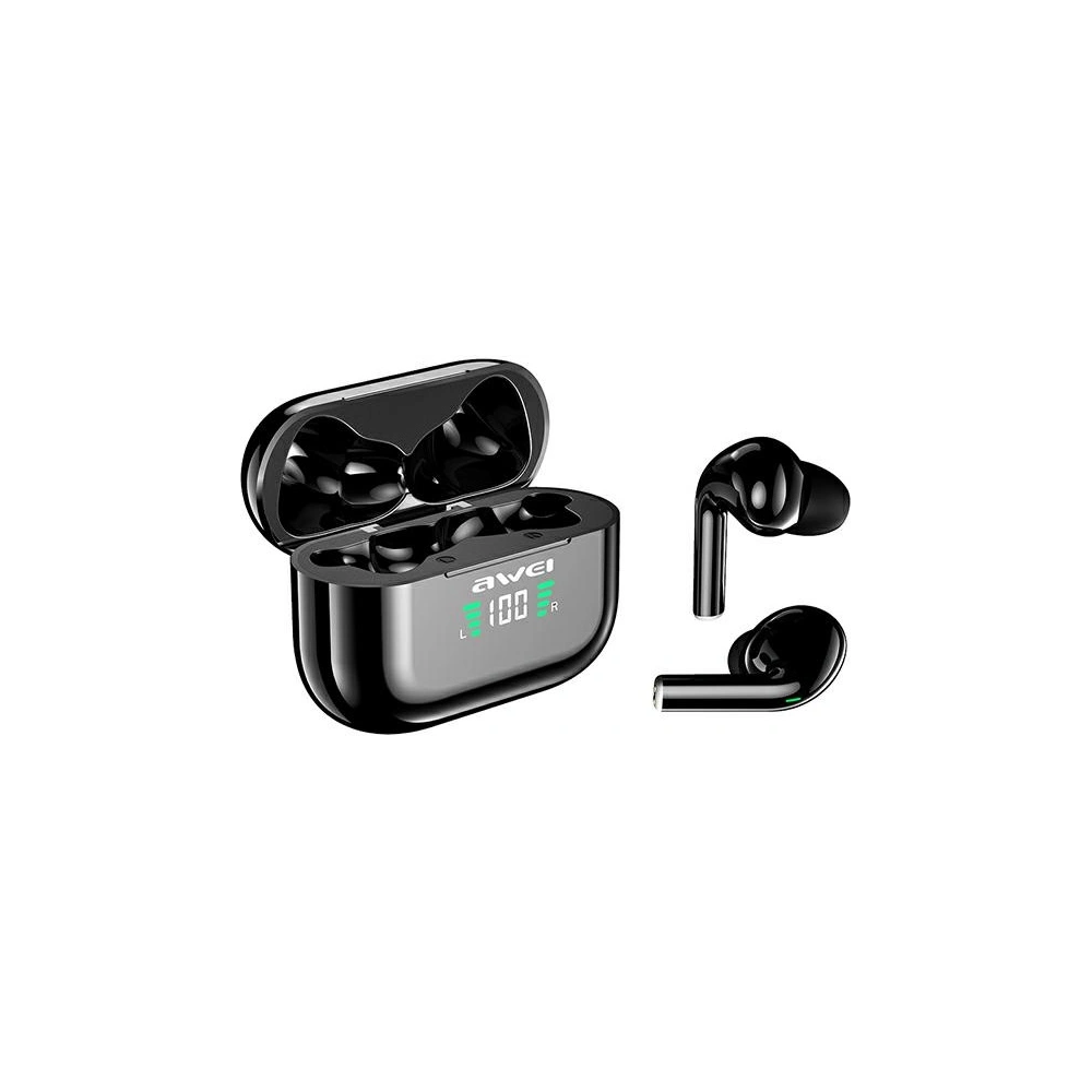 Hurtownia GSM - Sluchátka TWS AWEI T29P Bluetooth 5.1 + dockovací stanice černá/black - AWEI107BLK - {ean13} - Hurt