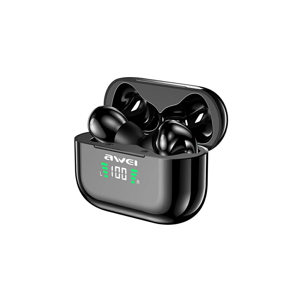 Hurtownia GSM - Sluchátka TWS AWEI T29P Bluetooth 5.1 + dockovací stanice černá/black - AWEI107BLK - {ean13} - Hurt