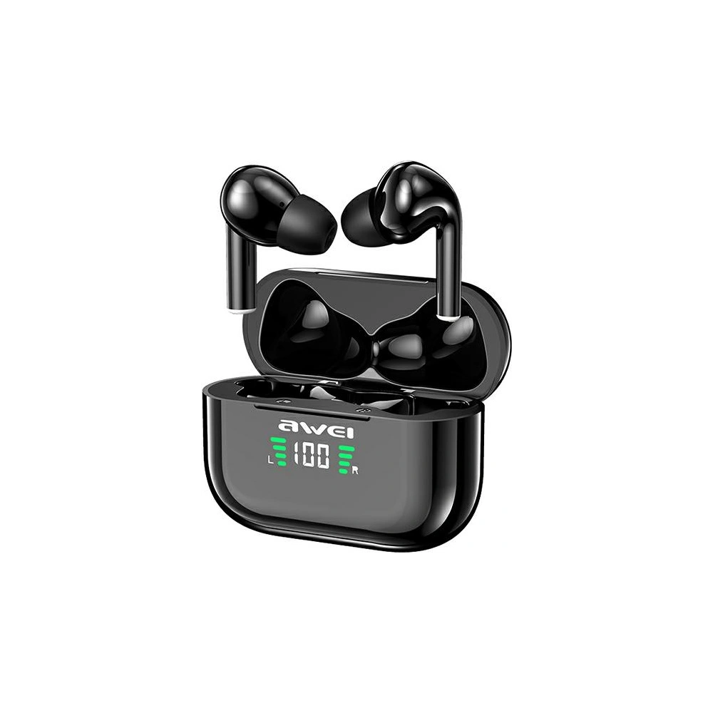 Hurtownia GSM - Sluchátka TWS AWEI T29P Bluetooth 5.1 + dockovací stanice černá/black - AWEI107BLK - {ean13} - Hurt