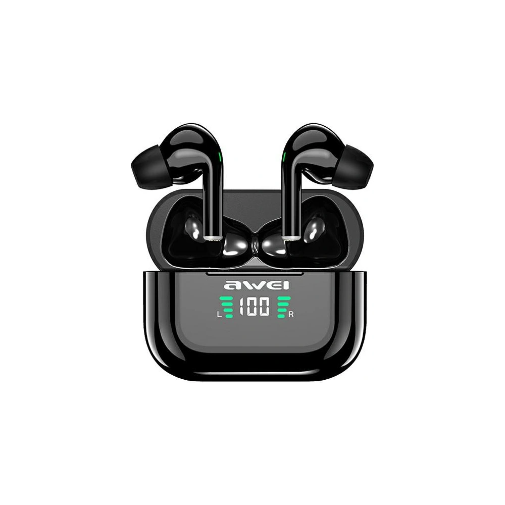 Hurtownia GSM - Sluchátka TWS AWEI T29P Bluetooth 5.1 + dockovací stanice černá/black - AWEI107BLK - {ean13} - Hurt